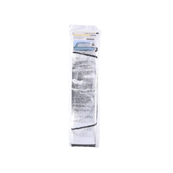 Dunlop Universal Εσωτερική Ηλιοπροστασία "metallic White" Κάλυμμα Παρμπρίζ Αυτοκινήτου, 130x60cm image 0
