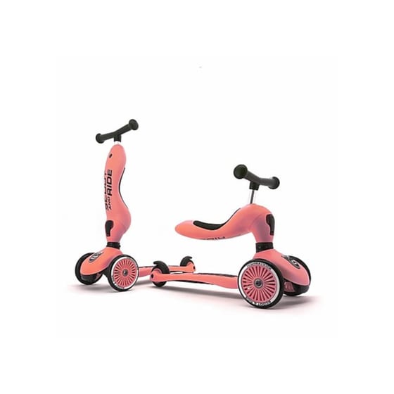 Παιδικό Πατίνι Τρίτροχο Πολυμορφικό 2 σε 1 Scoot & Ride Highwaykick 1 - Peach image 0