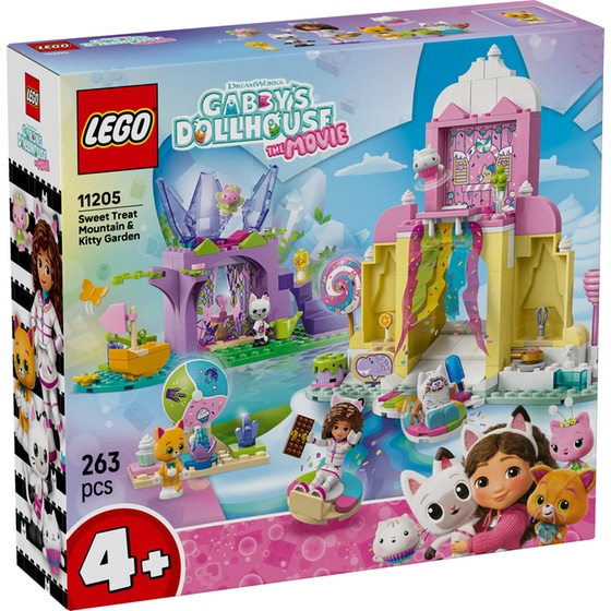 LEGO® Gabby’s Dollhouse Sweet Treat Mountain & Kitty Garden (11205) image 0