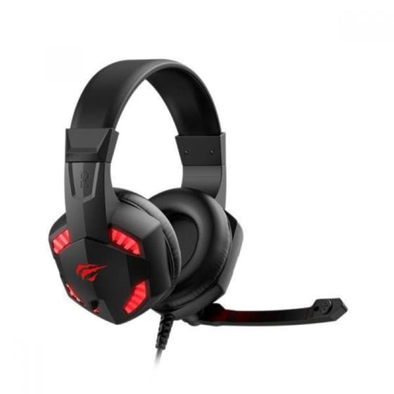 Havit H2032d Gaming Ακουστικά - Μαύρα/Κόκκινα image 1