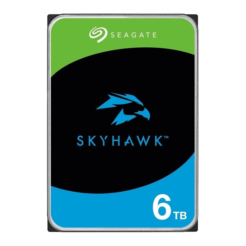 Seagate SkyHawk +Rescue 6TB HDD Σκληρός Δίσκος 3.5 SATA III με 256MB Cache για Desktop / Καταγραφικό ST6000VX009