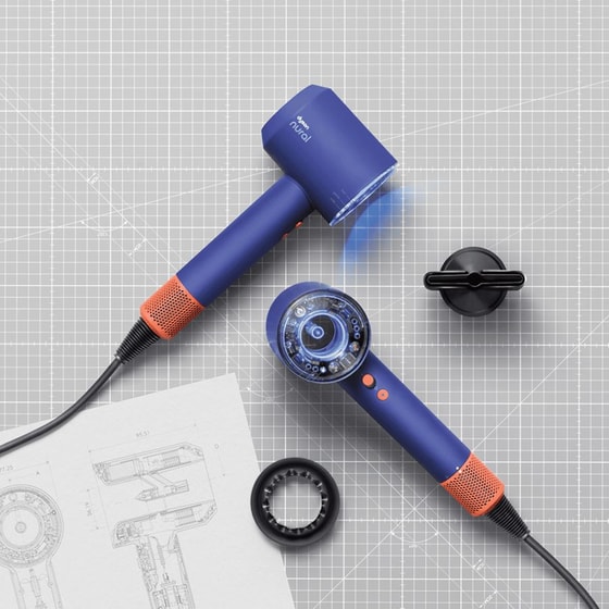 DYSON HD16 Supersonic™ Nural Σεσουάρ Μαλλιών 1600 W Blue/Topaz image 9