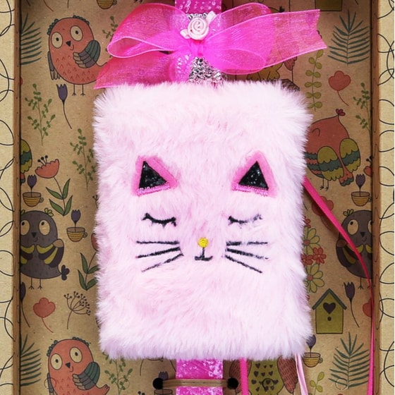 Λαμπάδα Synchronia Μπλοκ&nbsp;Λούτρινο&nbsp;Γάτα image 1