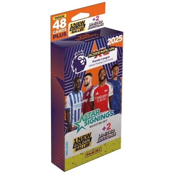 Panini Κάρτες Premier League Adrenalyne XL 2025 Adrenalyn XL Star Signings Blister image 0