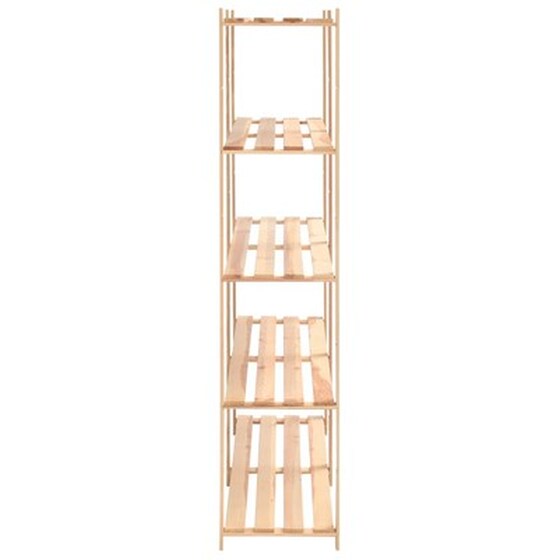 Vidaxl Ραφιέρα 5 Επιπέδων 500 Κ. 170 X 38 X 170 Εκ. Μασίφ Ξύλο Πεύκου image 4
