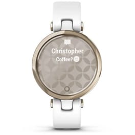 Smartwatch Garmin Lily Sport 35mm - Cream Gold/White Silicone