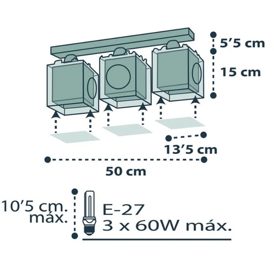 Παιδικό Φωτιστικό Οροφής Ango The Pirates 74553 image 3