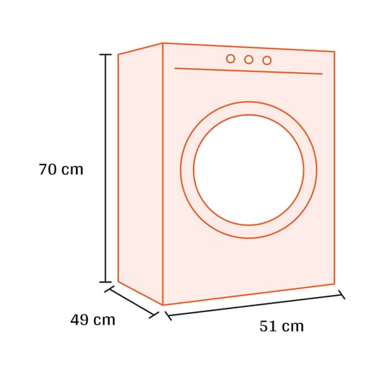CANDY CW50-BP12307-S 5 kg 1.200 Στροφές Λευκό Πλυντήριο Ρούχων image 1