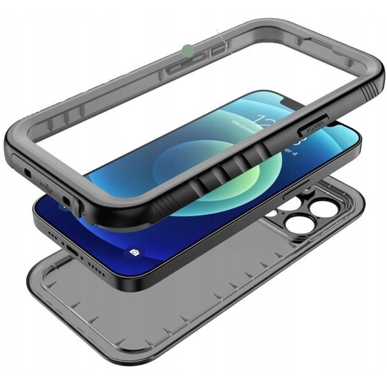 Θήκη Apple iPhone 15 Pro Max - Tech-Protect 360 Shellbox - Black image 1