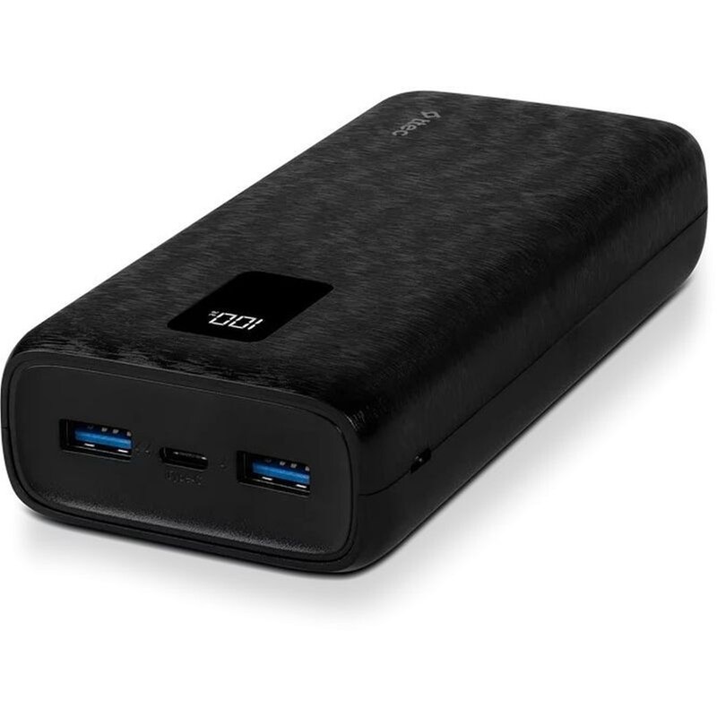 TTEC Powerbank PowerSlim 20.000mAh - Μαύρο