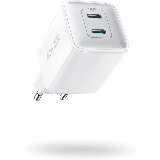 Φορτιστής Πρίζας Anker 521 Nano Pro 2x USB-C 40W - Λευκό (a2038g21) image 0