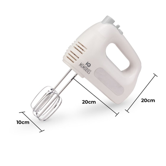 IQ HM-211 400 W Λευκό Μίξερ Χειρός image 2