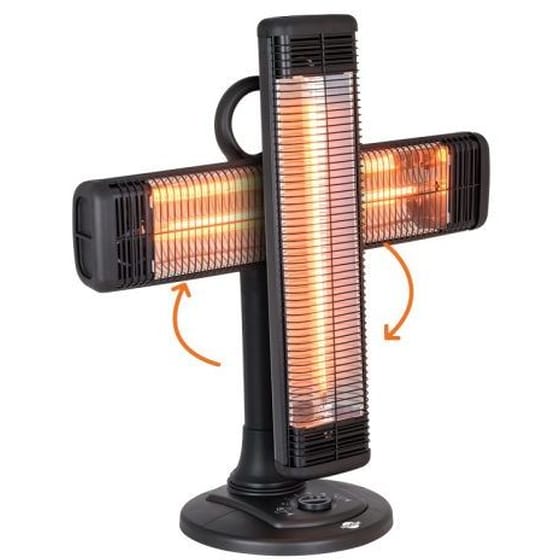 KEROSUN KCH-10YD Σόμπα Χαλαζία 1000W Μαύρο image 1