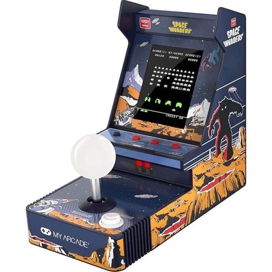 Retro Φορητή Κονσόλα My Arcade Space Invaders Joystick Player image 0