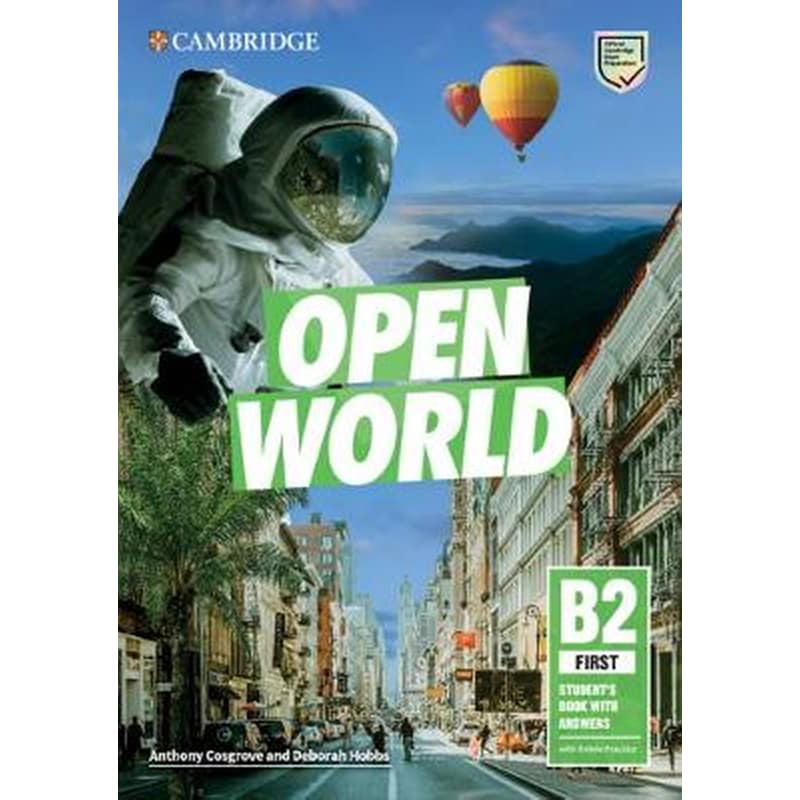 Open World First Students Book with Answers with Online Practice