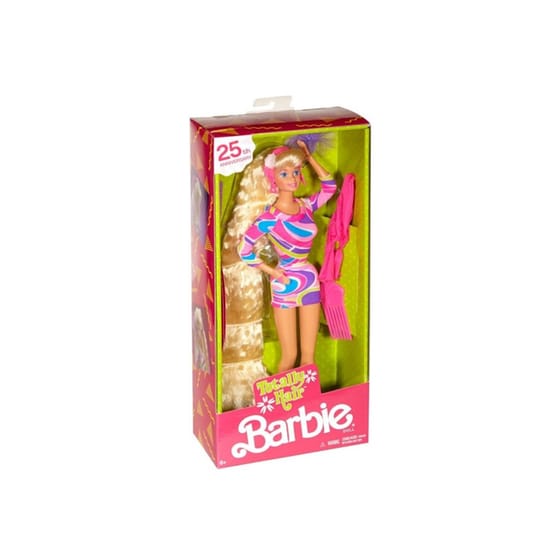 Κούκλα Barbie Totally Hair 90's image 1