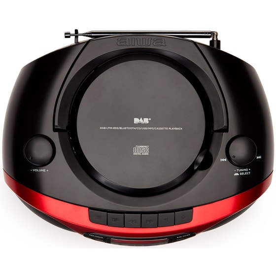 Φορητό Radio/CD Aiwa BBTC-660DAB/RD - Κόκκινο image 5