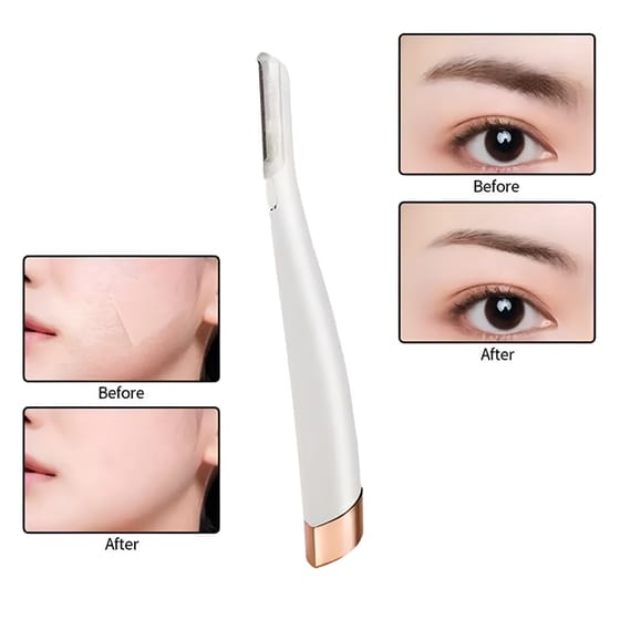 Συσκευή Αποτρίχωσης Epilator FLAWLESS DERMAPLANE GLO Λευκό image 1