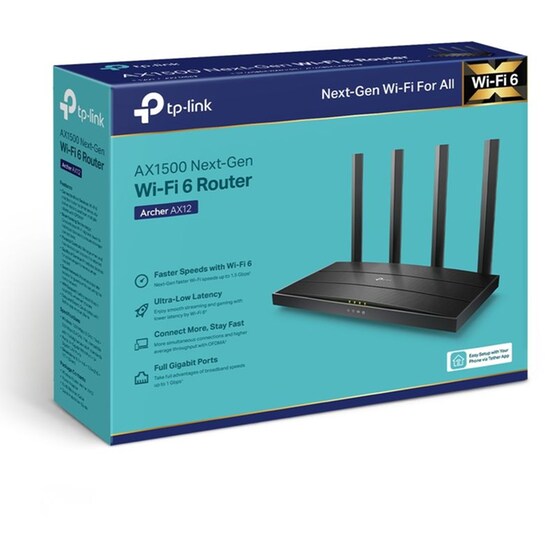 TP-Link AX1500 Ασύρματο Router Wi-Fi 6 image 3
