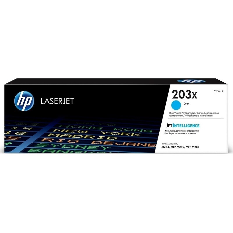 Toner HP 203X CF541X - Cyan