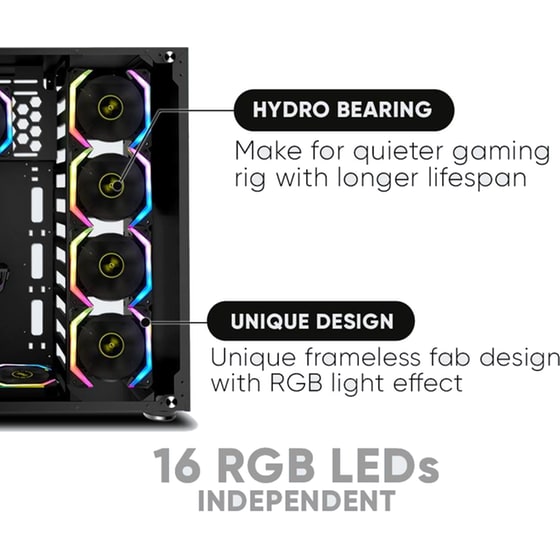 Case Fan Armaggeddon Tessaraxx Spy 120mm RGB image 3