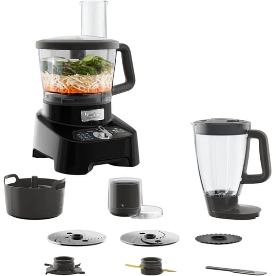 Πολυμίξερ MOULINEX FP8218 1000 W 4.8 L Μαύρο image 0