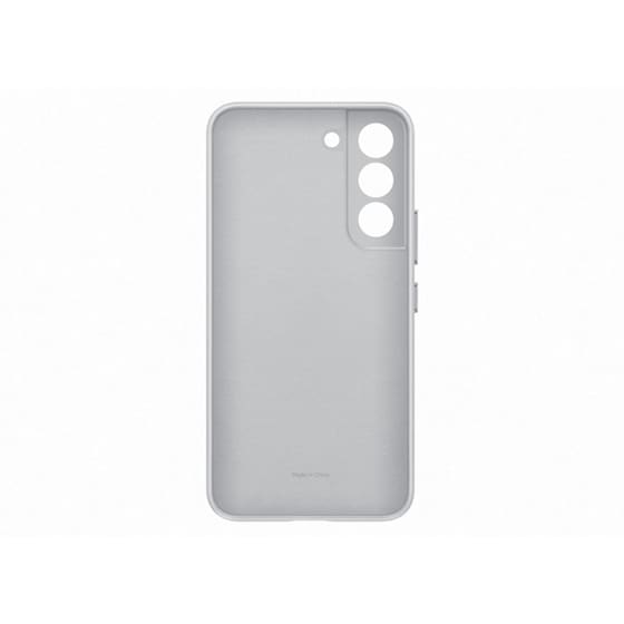 Θήκη Samsung Galaxy S22 - Samsung Leather Case - Light Grey image 3