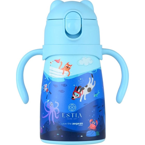 Παιδικός Θερμός Estia Home Art Bubble Save the Aegean Ocean Play 300ml image 0