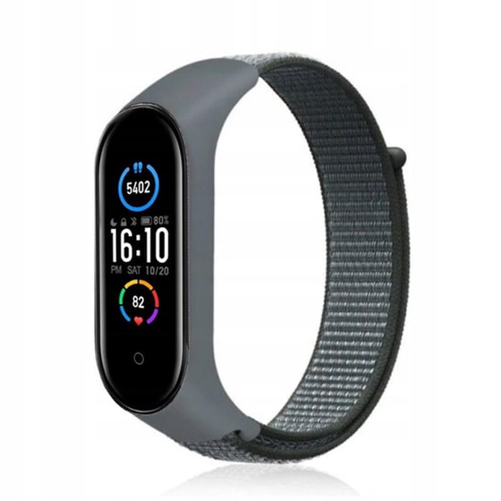 Λουράκι για Xiaomi Mi Band 5/6/7 - Grey image 0