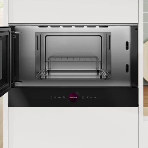 BOSCH BEL7321B1 21 Lt Μαύρο Εντοιχιζόμενος Φούρνος Μικροκυμάτων image 3