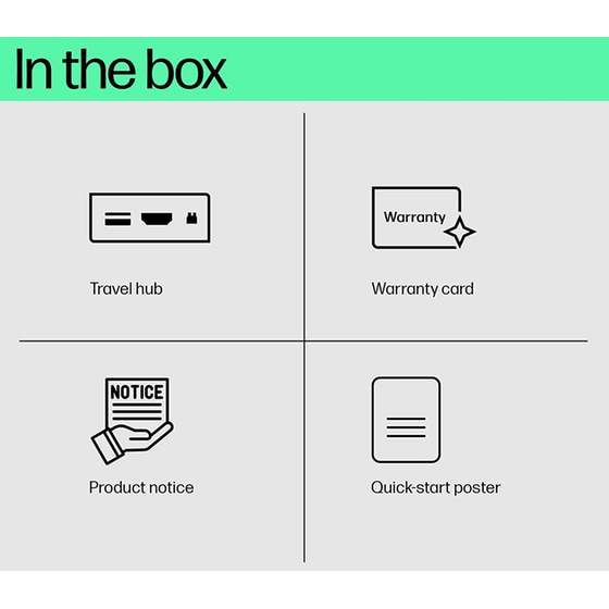 Docking Station HP Travel 1C1Y5AA 11-Port USB 3.0 συμβατό με USB-C image 6