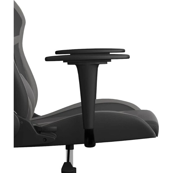 Καρέκλα Gaming VIDAXL 345427 με Ρυθμιζόμενα Μπράτσα από Τεχνητό Δέρμα - Μαύρο image 7