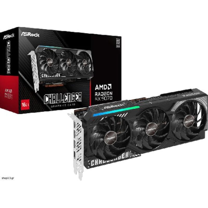 Κάρτα Γραφικών Asrock 90-GA5NZZ-00UANF Radeon RX 9070 16GB