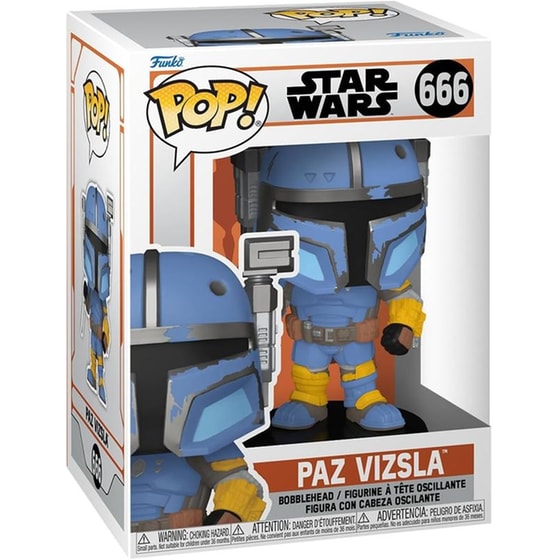 Funko Pop! Star Wars - The Mandalorian - Paz Vizsla #666 image 2
