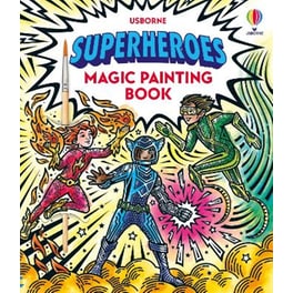 Superheroes Magic Painting Book