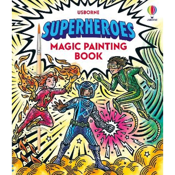 Superheroes Magic Painting Book image 0