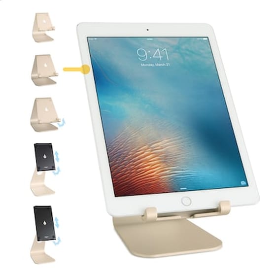 Βάση Στήριξης Tablet Rain Design mStand - Χρυσό image 5
