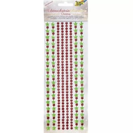 Αυτοκόλλητα Jewel Stones Borders X-mas 1, 1 Sheet 10.5x26εκ