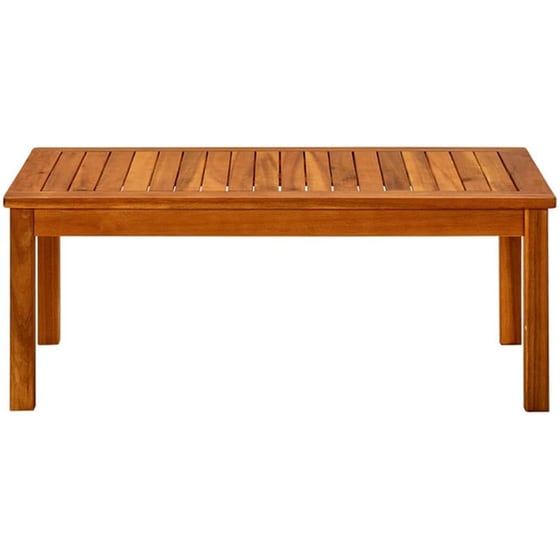Τραπέζι Εξωτερικού Χώρου VidaXL από Ξύλο 90x50x36 cm - Καφέ image 1