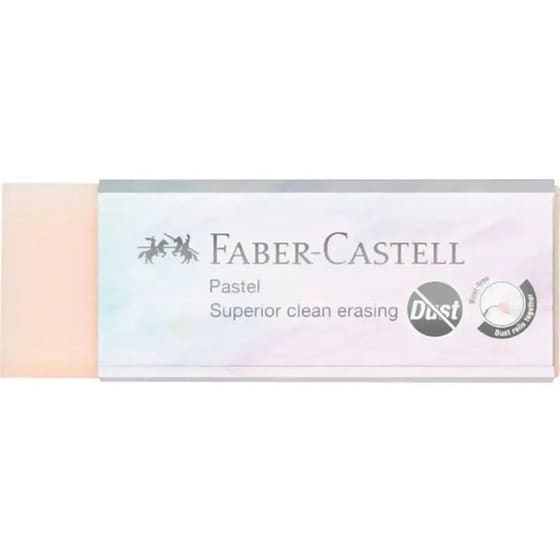 Γόμα Faber Castell Dust Free Παστέλ Μεγάλη (1 Τεμάχιο) image 1