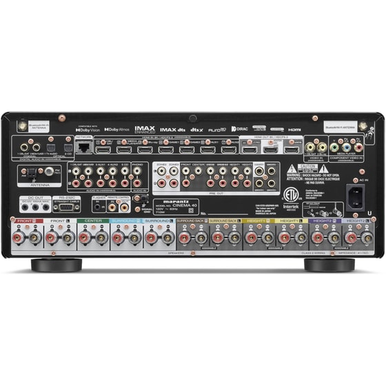 Marantz Cinema 40 AV Receiver 9.4 Καναλιών - Μαύρο image 4