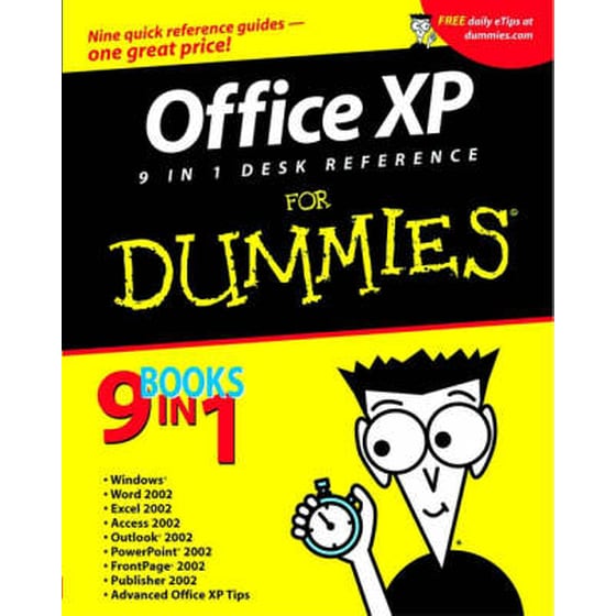 Office XP 9 in 1 Desk Reference For Dummies image 0
