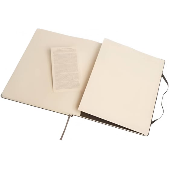 Σημειωματάριο Moleskine Μαύρο XL (1 Τεμάχιο) image 2
