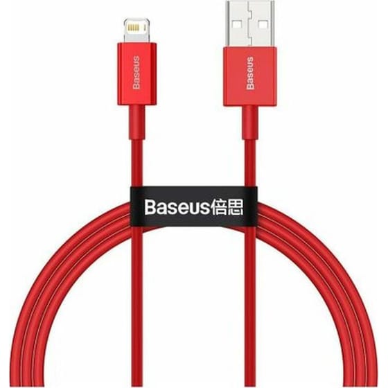 Καλώδιο φόρτισης Baseus USB-A σε Lightning Superior Series , Fast Charging 1m - Κόκκινο image 0