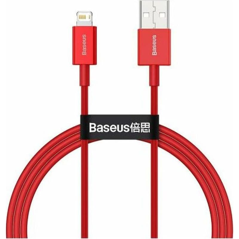 Καλώδιο φόρτισης Baseus USB-A σε Lightning Superior Series , Fast Charging 1m - Κόκκινο
