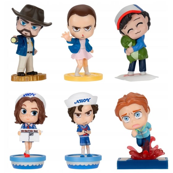 Φιγούρα Chibi Stranger Things - 6 Σχέδια Τυχαία Επιλογή image 1