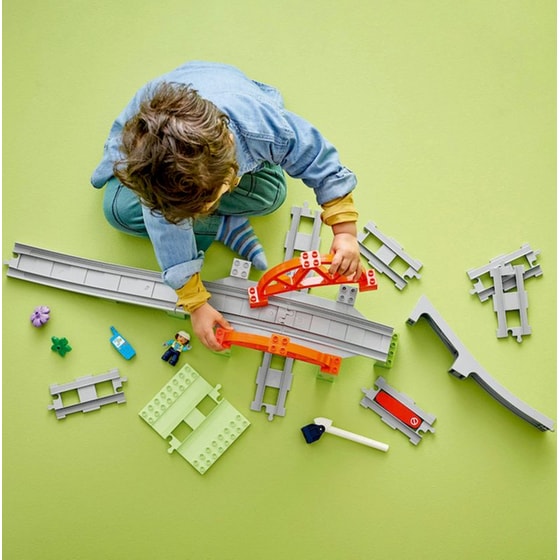 LEGO® DUPLO® Town Σετ Επέκτασης με Γέφυρα και Τροχιές Τρένου (10426) image 2