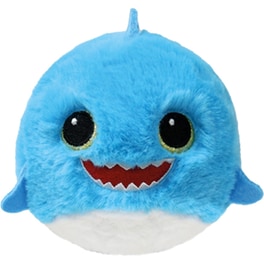 Λούτρινο TY Beanie Bouncers Fins Χνουδωτό Μπαλάκι που Αναπηδάει Καρχαρίας Γαλάζιος (7cm)