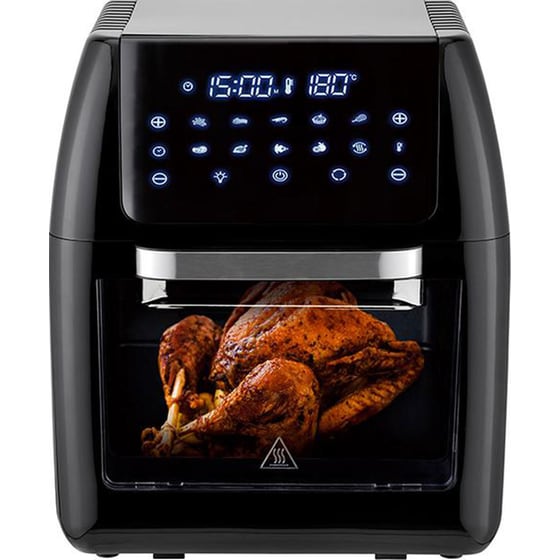 HEINRICH'S HFR 8206 με Πόρτα 1800 W 12 L Μαύρο Φριτέζα Αέρος image 1