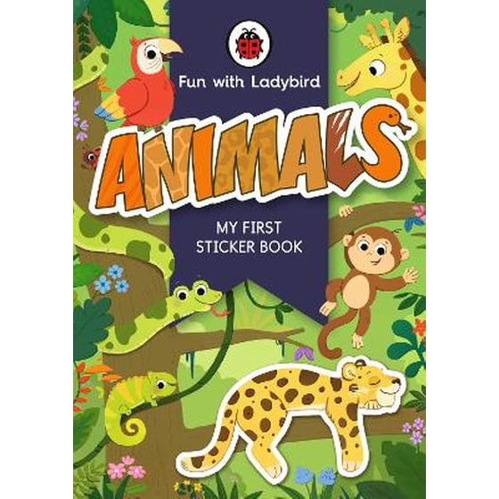 Fun With Ladybird: My First Sticker Book: Animals image 0